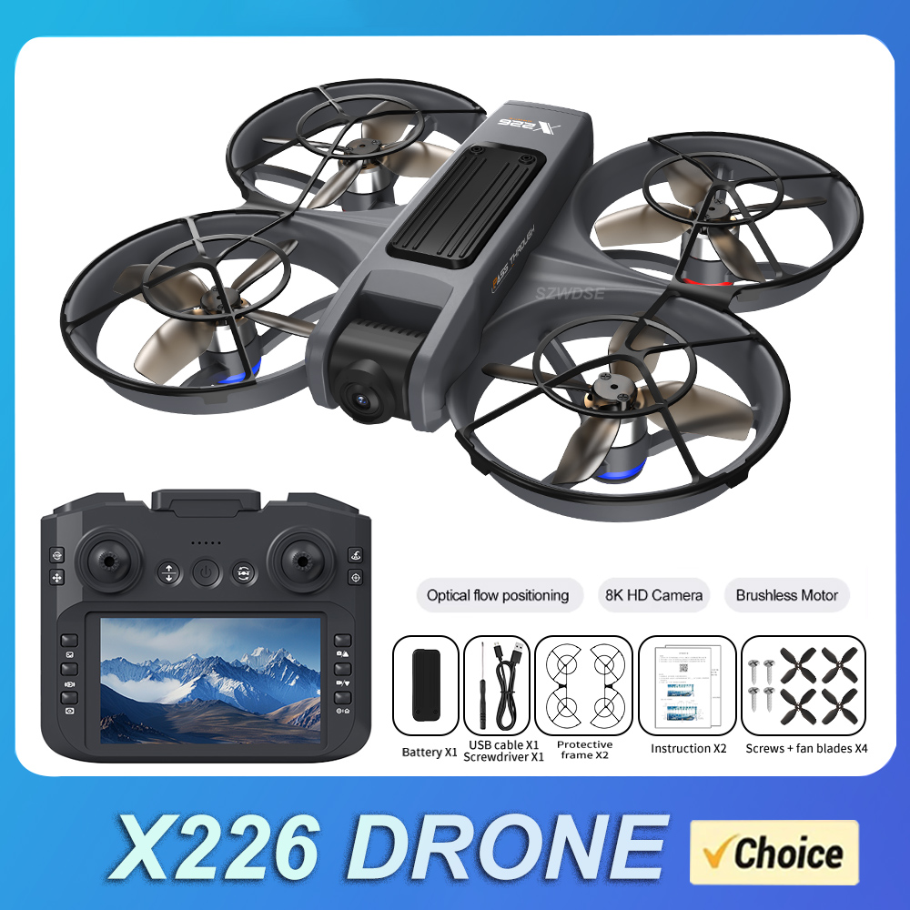 Drone Controller Screen - طائرة بدون طيار X226 جديدة مع