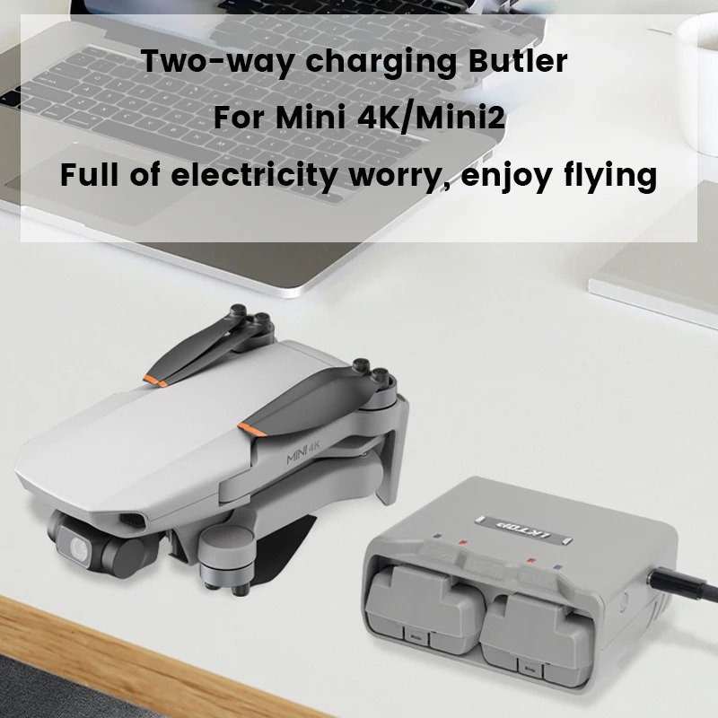 شاحن ثنائي الاتجاه لبطارية طائ - مراجعة Drone Charging Hub وسعره