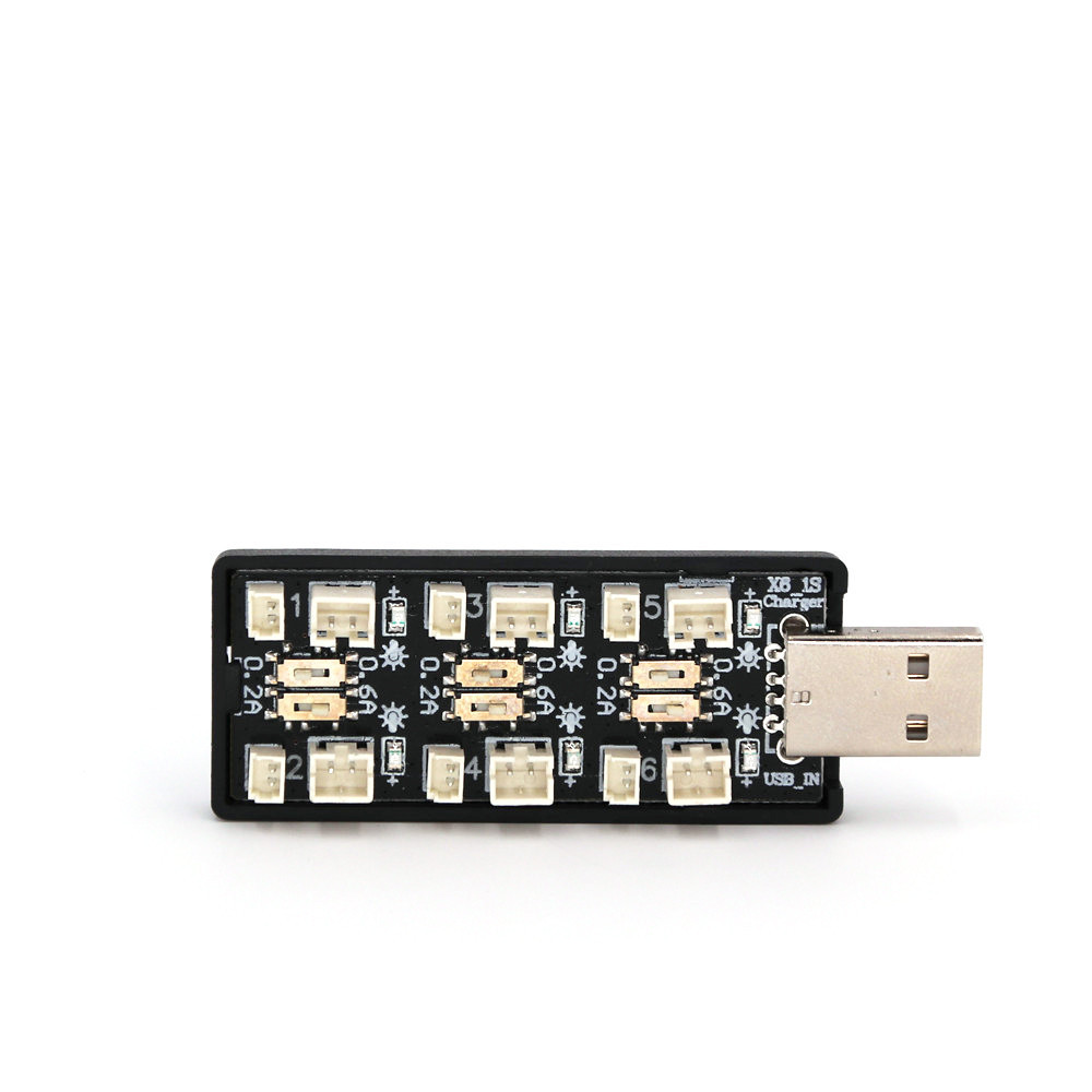 6CH USB 1S يبو/LiHv 3.7 فولت/4 - مراجعة Drone Battery Adapter وسعره