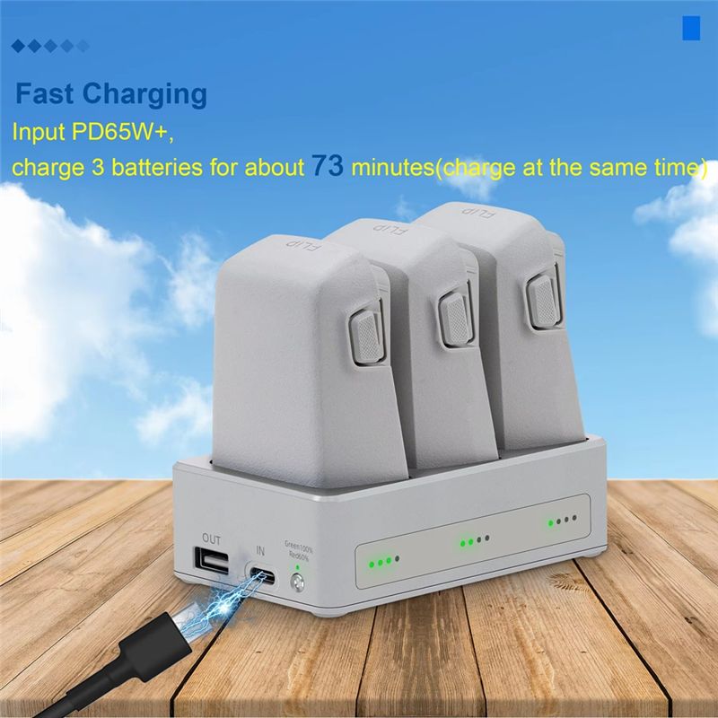 B92B: محور شحن ثلاثي الاستخدام - مراجعة Drone Charging Hub وسعره