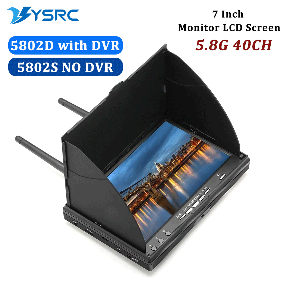 شاشة LCD مقاس 7 بوصات، طراز LS - مراجعة Drone Controller Screen وسعره