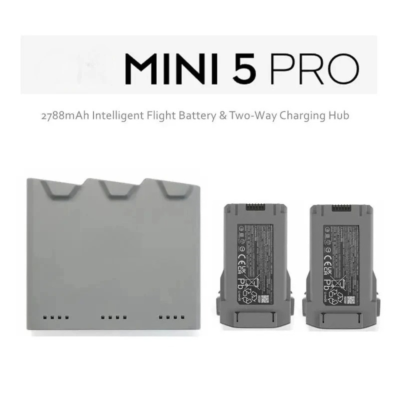 بطارية طائرة ميني 5 برو بسعة 2 - مراجعة Drone Charging Hub وسعره